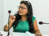 Laura Yagual es la alcaldesa subrogante de Esmeraldas, tras la detención de Vicko Villacís.