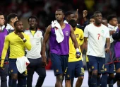 Willian Pacho (c) es uno de los más sólidos defensores de Ecuador para el Mundial 2026.