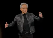 Jensen Huang, CEO de NVIDIA durante la presentación del RTX Spark en Computex Taiwán 2026