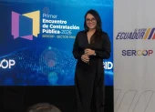 Nataly Avilés fue designada por Daniel Noboa como nueva directora general del Sercop.