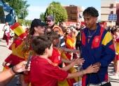 amal es la estrella máxima de España, a la que espera liderar a su segunda estrella mundial.