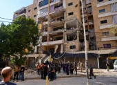 Ataques. Los bombardeos se registraron en los suburbios de Beirut.