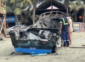 Pescadores lamentaron la pérdida de sus lanchas y embarcaciones, que dejan miles de dólares en pérdidas y el drama de no tener sustento.