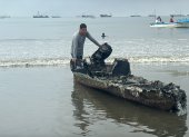 Pescadores lamentaron la pérdida de sus lanchas y embarcaciones, que dejan miles de dólares en pérdidas y el drama de no tener sustento.