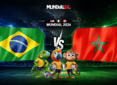 La selección de Brasil y Marruecos debutarán el sábado 13 de junio por el Grupo C del Mundial.