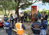 Vecinos del Batán coordinan acciones de prevención delictiva junto a autoridades locales para fortalecer la seguridad barrial y reducir riesgos comunitarios.