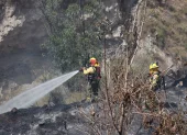 Zonas. Los incendios del 2024 y 2025 afectaron zonas de Guápulo y valles de la ciudad.