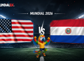 Estados Unidos debuta en el Mundial 2026 ante Paraguay.