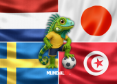 El Grupo F del Mundial 2026 está compuesto por Países Bajos, Japón, Suecia y Túnez. Siga la cobertura en MundialEX.