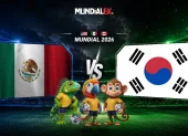 México y Corea de Sur se enfrentan por la segunda fecha del Grupo A.