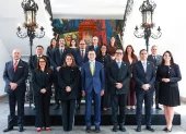 Después de la reducción de ministerios, el presidente Daniel Noboa presentó a su gabinete de ministros.