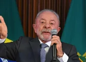 Fotografía de archivo del presidente de Brasil, Luiz Inácio Lula da Silva.