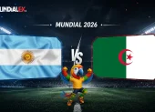 Argentina y Argelia se enfrentarán por el Grupo J del Mundial 2026.