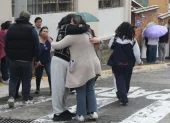 Los familiares y amigos de Nathaly Mafla estaban consternados, luego de que la Policía confirmó que los restos humanos pertenecían a la joven universitaria reportada como desaparecida en Quito.