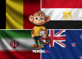 Bélgica, Egipto, Irán y Nueva Zelanda conforman el Grupo G del Mundial 2026. Siga la cobertura en MundialEX.
