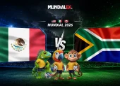 México vs. Sudáfrica, partido por la jornada 1 del Grupo A del Mundial 2026.