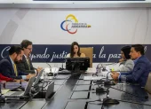 Sesión del Pleno del Consejo de la Judicatura, este martes 9 de junio.