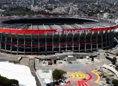 Vista del Estadio Banorte, uno de los escenarios que recibirá actividades deportivas y culturales en el marco del Mundial 2026.