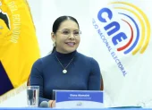 Diana Atamaint es la presidenta del Consejo Nacional Electoral.