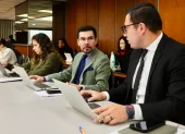 El actual fiscal general encargado, Carlos Alarcón, estuvo a cargo del caso Triple A en su etapa inicial.
