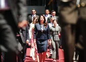Gobierno Ecuador refuerza seguridad de Cynthia Gellibert, junio 2026, Quito, por perfil de riesgo detectado por Casa Militar.