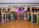 Las candidatas de Miss Ecuador visitaron la Sierra.