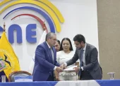 José Cabrera, quien era un aliado clave de Diana Atamaint, asumió la presidencia del CNE.