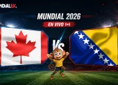 Canadá vs. Bosnia: partido por el Grupo B del Mundial 2026.