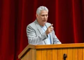 Fotografía de archivo del presidente de Cuba, Miguel Díaz-Canel, en La Habana.