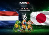Países Bajos y Japón se miden en el Mundial 2026.