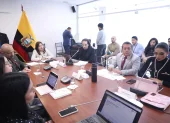 Comisión de Seguridad de la Asamblea Nacional durante la sesión en la que recibió testimonios de policías afectados por las movilizaciones de 2025.