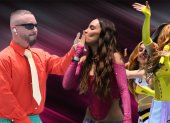 J Balvin, Belinda y Shakira en el Mundial de Fútbol 2026.