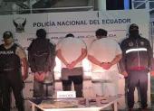 En poder de los tres aprehendidos se encontró sustancias sujetas a fiscalización.