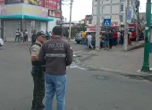 La policía recopiló indicios balísticos y versiones de testigos en la zona en donde fue atacada la fiscal Alexandra Bravo.