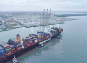 Las actividades de comercio exterior en Posorja.