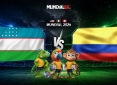 Mundial 2026: Colombia se mide con Uzbekistán este 17 de junio.