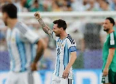 Lionel Messi en el partido contra Argelia en el Mundial 2026.