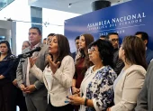 El bloque legislativo de la Revolución Ciudadana presentará una nueva solicitud de juicio contra Inés Manzano.