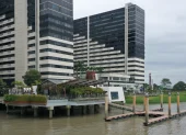 La propuesta municipal contempla la expropiación de cuatro predios para ejecutar una nueva conexión vial en Puerto Santa Ana.