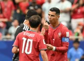 Cristiano Ronaldo no consiguió anotar en el empate 1-1 de Portugal ante Congo, en la fecha 1 del Mundial 2026.