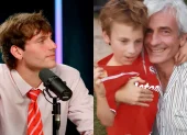 De acuerdo al relato de Ricardo, Gaspi utilizaba una fotografía junto a su padre durante la infancia como fondo de pantalla