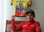 El ciclista Kevin Navas se quedó con el título nacional de ruta, superando a ciclistas más experimentados como Jhonatan Narváez, Jonathan Caicedo y Byron Guamá, entre otros