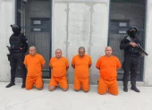 Alias Sampayo y tres policías ingresan a cárcel de máxima seguridad en Santa Elena.