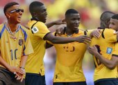 Jombriel está entre las opciones enviadas por Ecuador a FIFA para celebrar los goles de la Tri en el Mundial 2026.