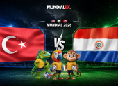 Mundial 2026: Paraguay se mide con Turquía en fase de grupos.