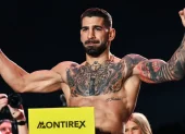 Ilia Topuria durante el pesaje previo al evento de la UFC Casa Blanca.