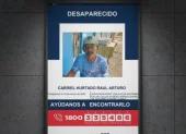 Cartel de búsqueda difundido por la familia de Raúl Arturo Carriel Hurtado, de 76 años, desaparecido en Milagro el 16 de marzo de 2026.