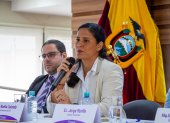 Noelia Caicedo Coello fue designada por el Ministerio de Educación, Deporte y Cultura como la interventora del COE.
