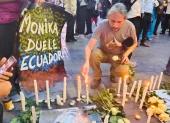 El colectivo La Fragua convocó una actividad para rendir homenaje a Monika Silva como compañera activista anticorrupción.