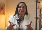 Gabriela Rivadeneira, presidenta de la RC5, anunció la decisión de mantener en reserva las alianzas, el 18 de junio del 2026.